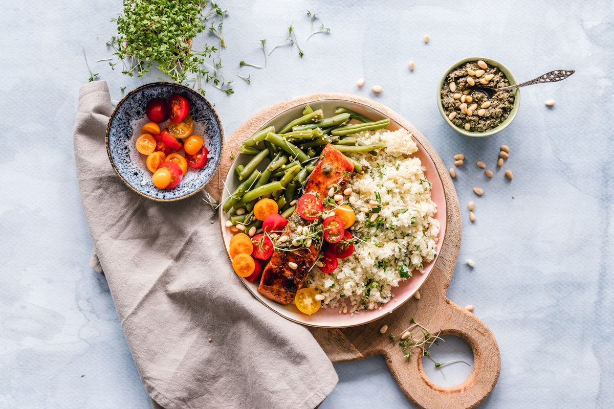 Nutritious meal components and food choices